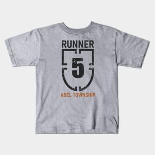 RUNNER 5, ABEL TOWNSHIP Kids T-Shirt